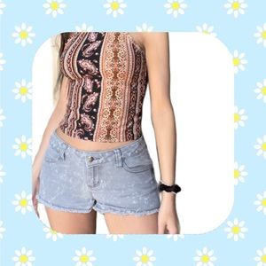 Light wash low rise Tripp NYC shorts size 3 🫧 super comfy super cute